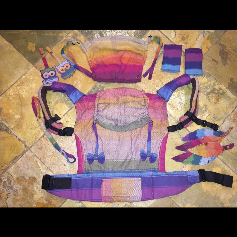 Tula Half Toddler sustain Bow Purpura Dw Carrier